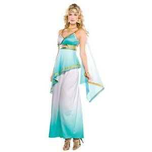 "GRECIAN GODDESS" 3PCS ADULT HALLOWEEN COSTUME COSPLAY DRESS-UP OUTFIT SZ: L NWT